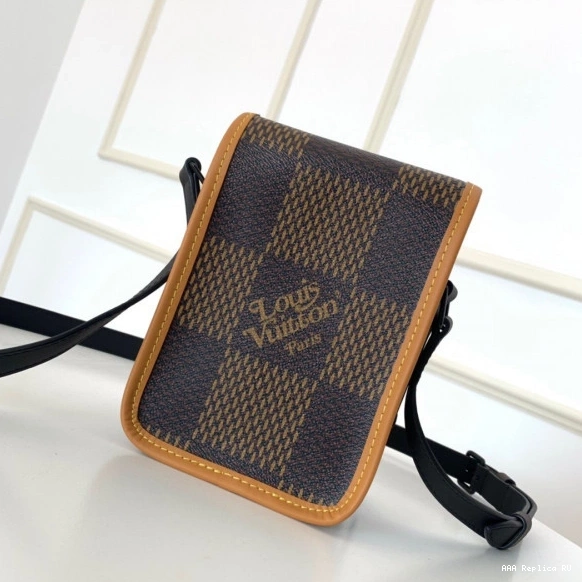 Aaa replica bags VUITTON NANO MESSENGER LOUIS AMAZONE 0710